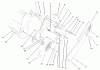 Toro 38173 - Powerlite Snowthrower, 2004 (240000001-240999999) Spareparts IMPELLER DRIVE ASSEMBLY