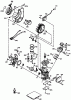 Toro 38173 - Powerlite Snowthrower, 2007 (270000001-270999999) Spareparts ENGINE ASSEMBLY TECUMSEH HSK635 1723C