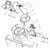 Toro 38185C - CCR 2000 Snowthrower, 1988 (8000001-8999999) Spareparts DISCHARGE CHUTE ASSEMBLY