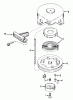 Toro 38210 (S-140) - S-140 Snowthrower, 1979 (9000001-9999999) Spareparts REWIND STARTER NO. 590537