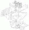 Toro 38560 (1028) - 1028 Power Shift Snowthrower, 2004 (240000001-240999999) Spareparts ENGINE AND TRANSMISSION ASSEMBLY