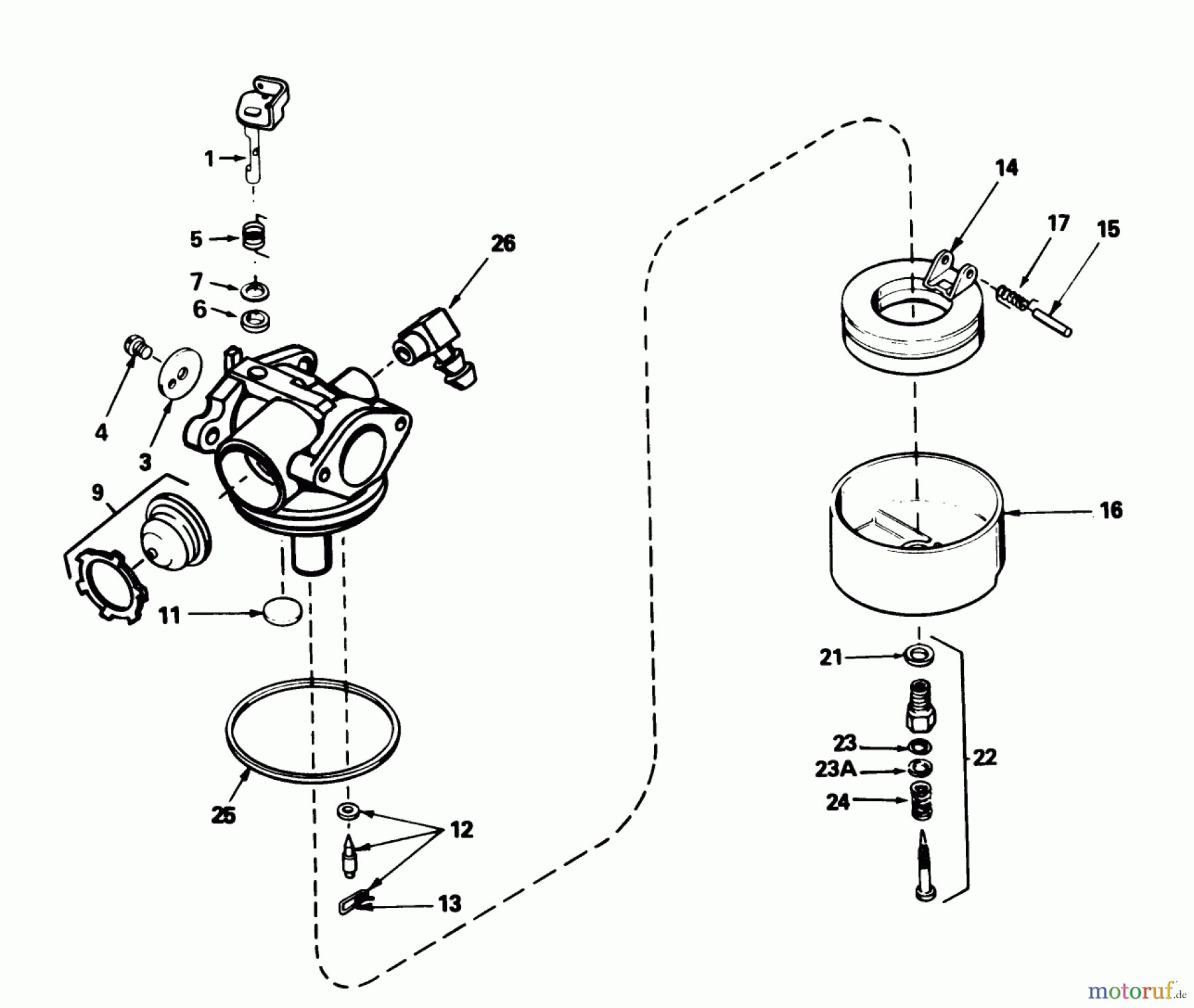  Toro Neu Edgers 58432 - Toro 2-Cycle Edger, 1989 (9000001-9999999) CARBURETOR TECUMSEH NO. 632515