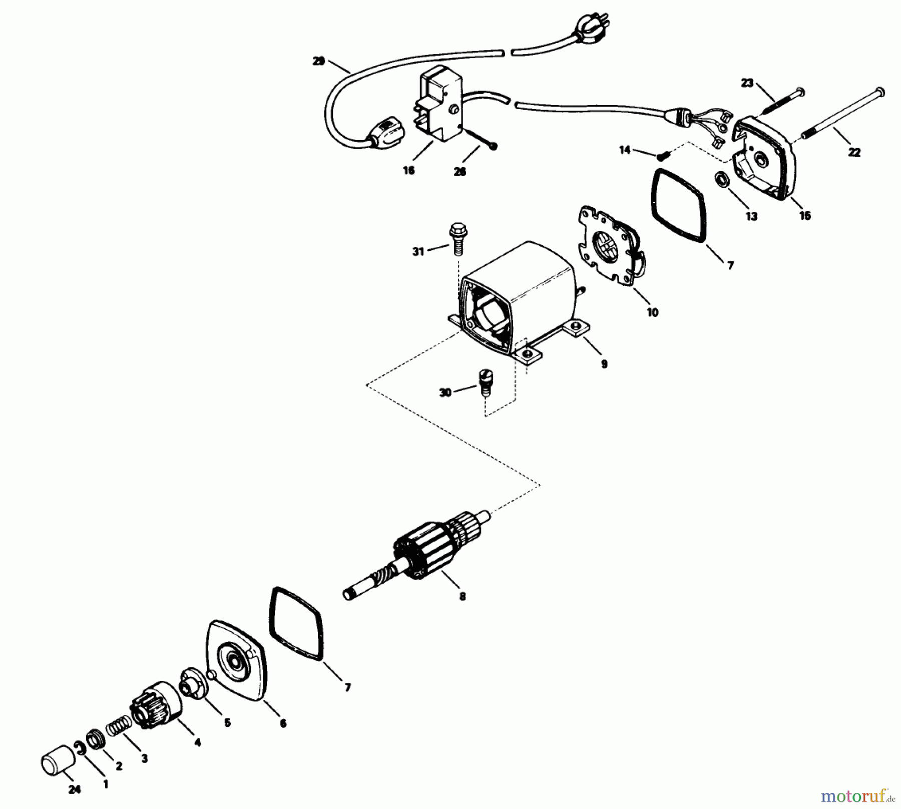  Toro Neu Snow Blowers/Snow Throwers Seite 1 38574 (828) - Toro 828 Power Shift Snowthrower, 1991 (1000001-1999999) ELECTRIC STARTER MOTOR KIT NO. 37-4810 (OPTIONAL)