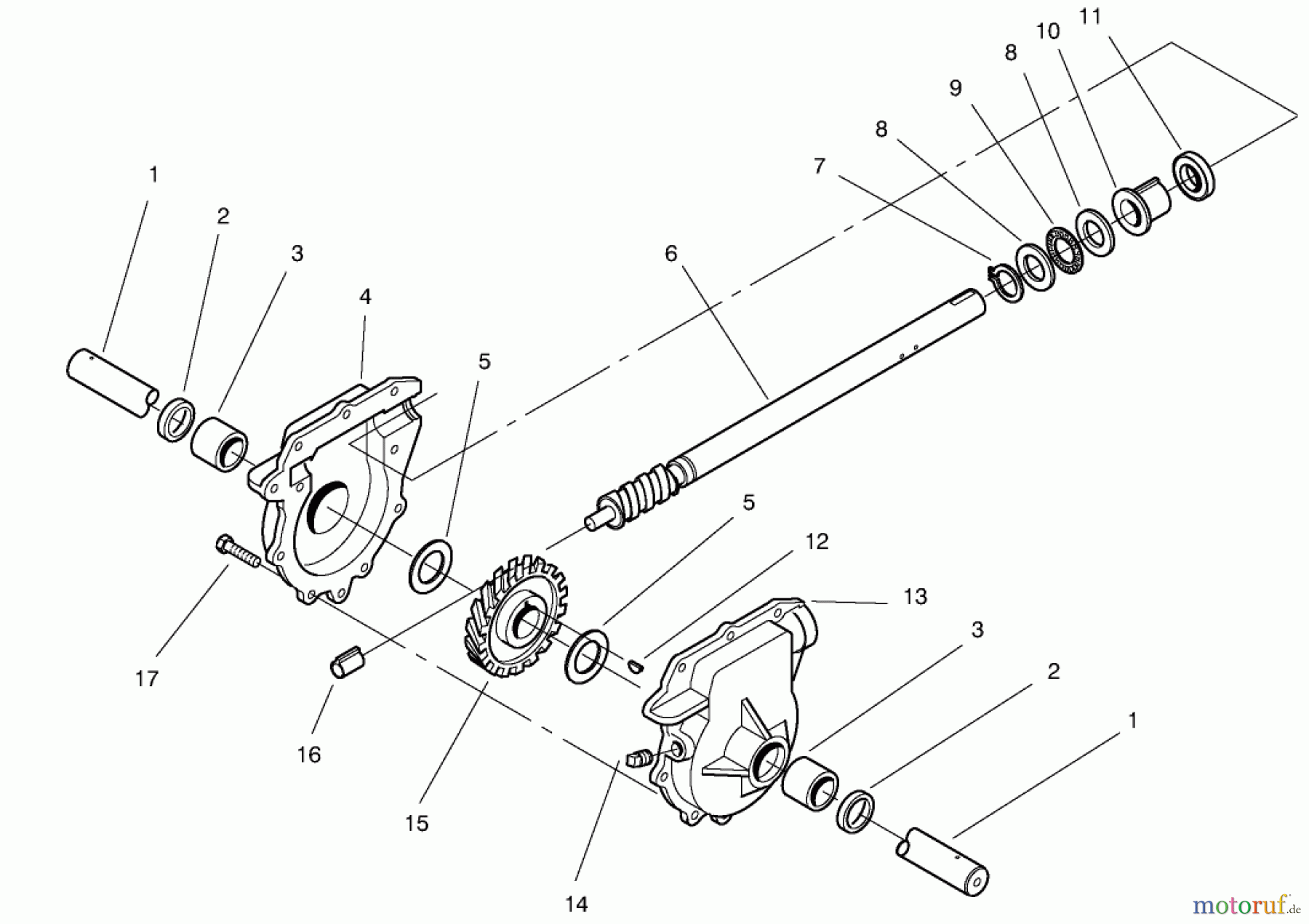  Toro Neu Snow Blowers/Snow Throwers Seite 1 38590 (1232) - Toro 1232 Power Shift Snowthrower, 1997 (7900001-7999999) 32