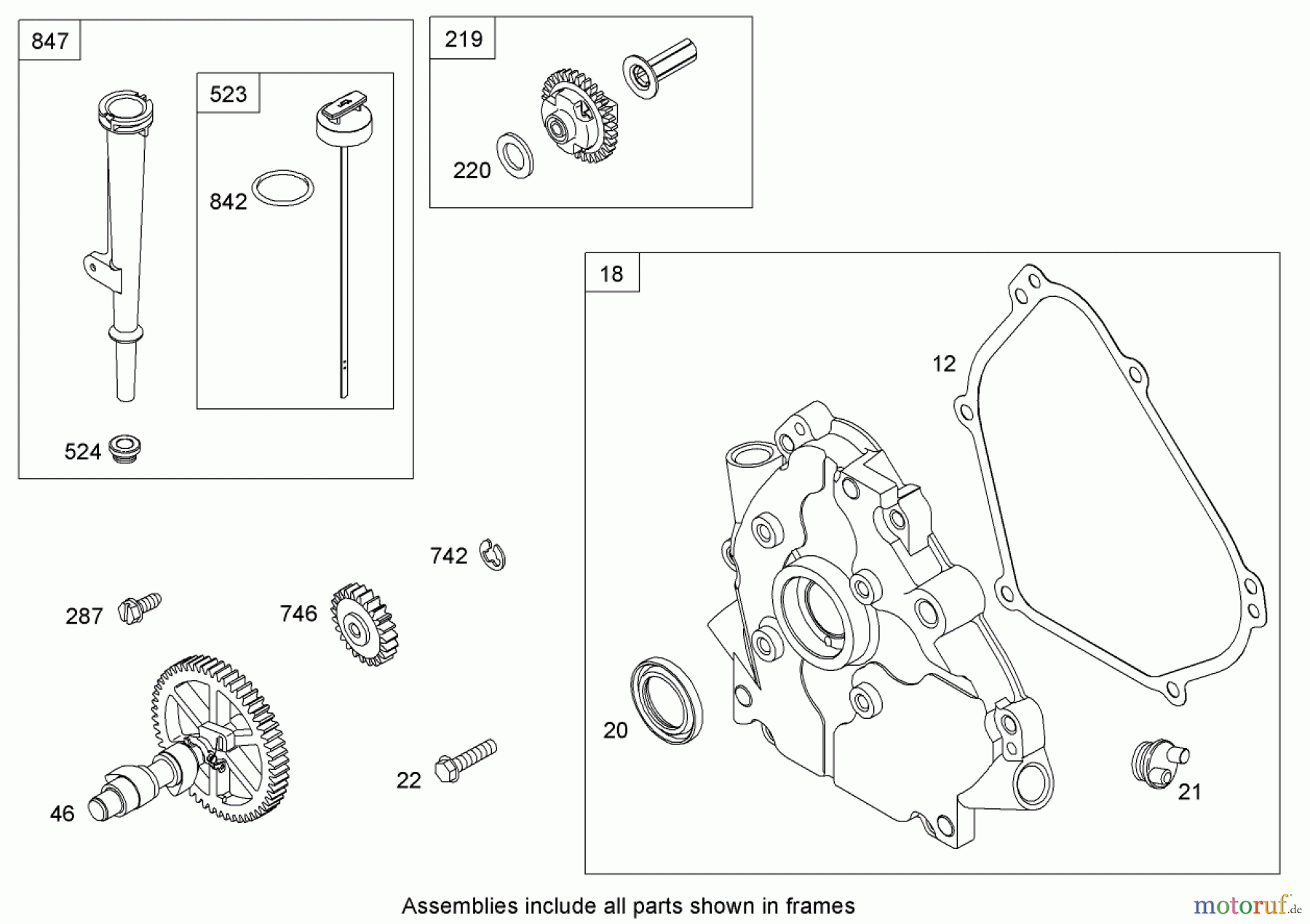  Toro Neu Snow Blowers/Snow Throwers Seite 2 38639C (828 OE) - Toro Power Max 828 OE Snowthrower, 2008 (280000001-280999999) CRANKCASE ASSEMBLY BRIGGS AND STRATTON 15D104-0112-E1