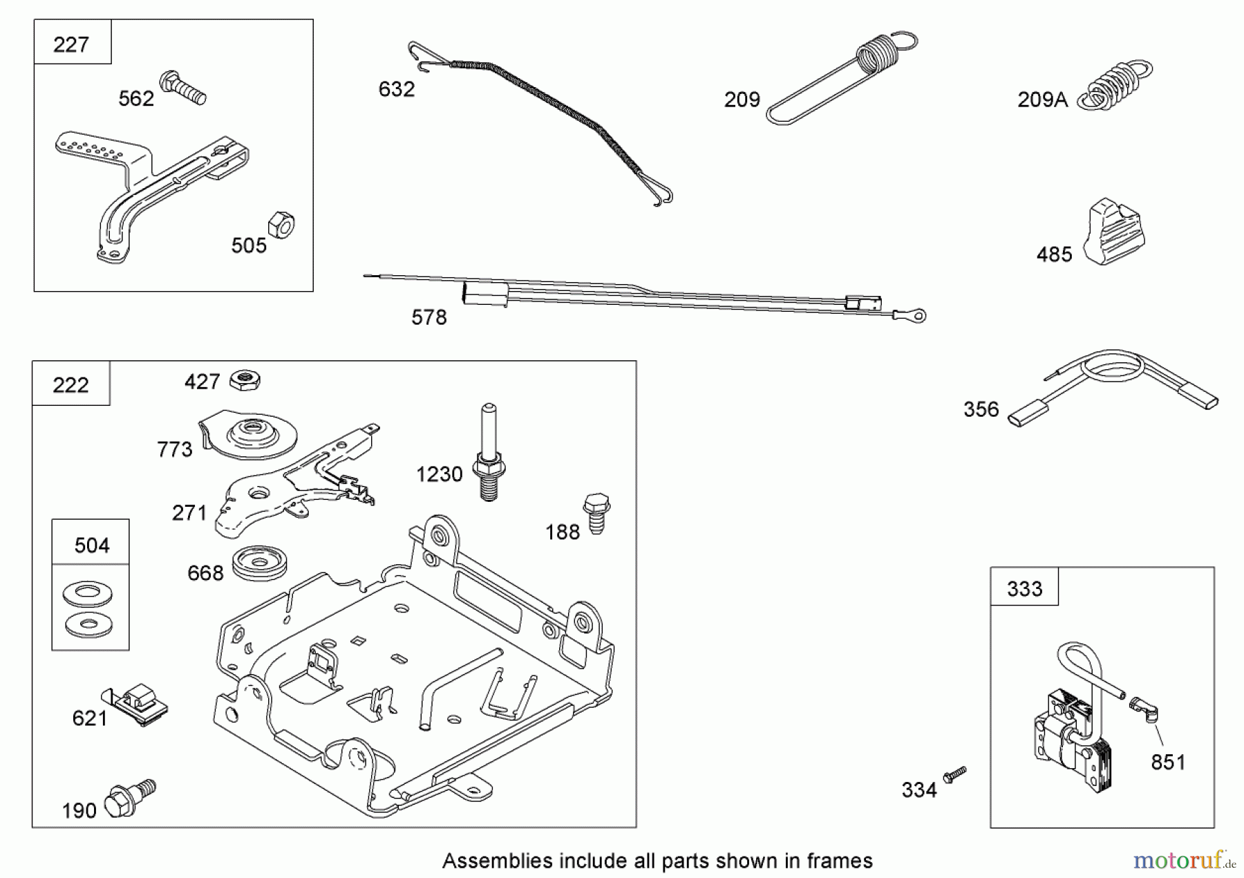  Toro Neu Snow Blowers/Snow Throwers Seite 2 38639C (828 OE) - Toro Power Max 828 OE Snowthrower, 2008 (280000001-280999999) GOVERNOR ASSEMBLY BRIGGS AND STRATTON 15D104-0112-E1