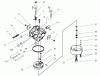 Toro 38652 (1128 OXE) - Power Max 1128 OXE Snowthrower, 2004 (240000001-240999999) Spareparts CARBURETOR ASSEMBLY PART NO. 640169