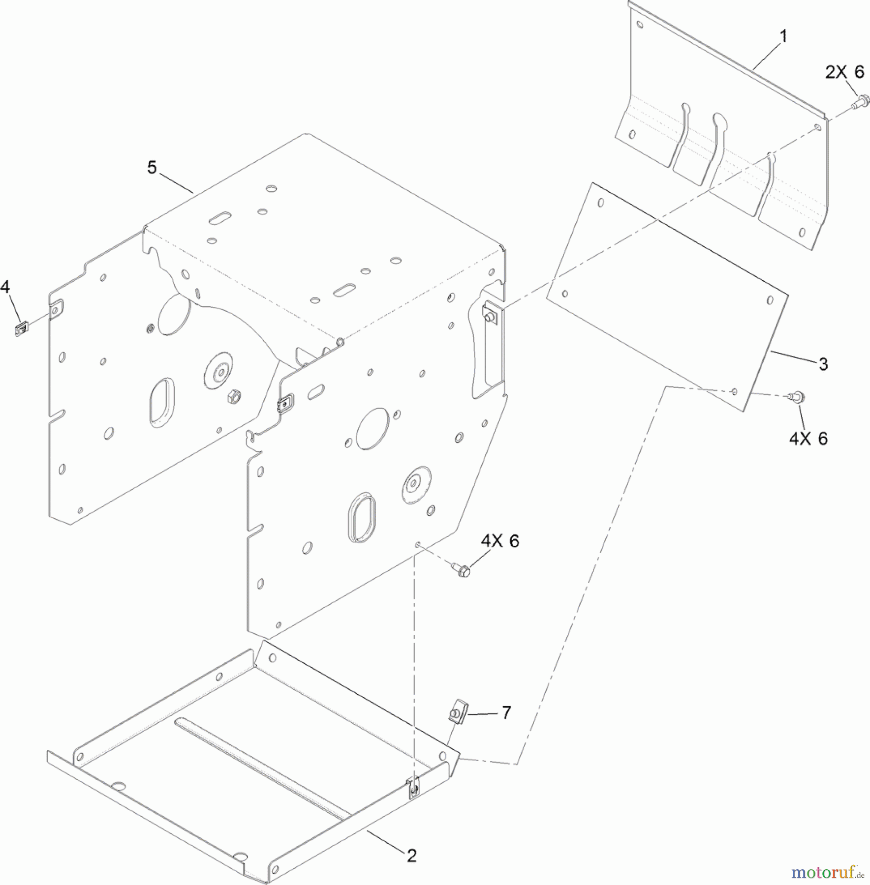  Toro Neu Snow Blowers/Snow Throwers Seite 2 38820 (926 OXE) - Toro Power Max Heavy Duty 926 OXE Snowthrower, 2013 (SN 313000001-313999999) TRACTION FRAME ASSEMBLY