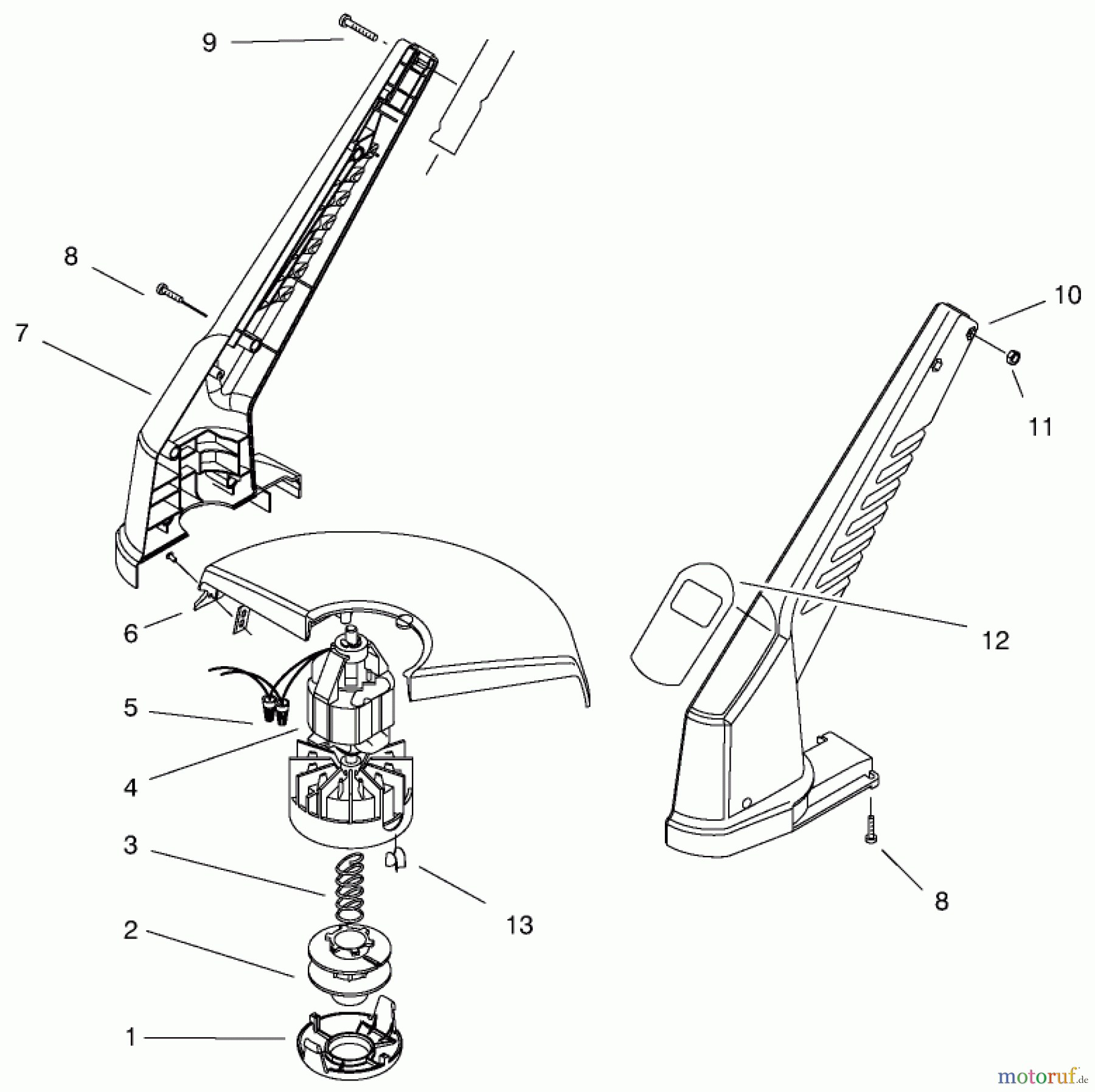  Toro Neu Trimmers, String/Brush 51332 - Toro 12