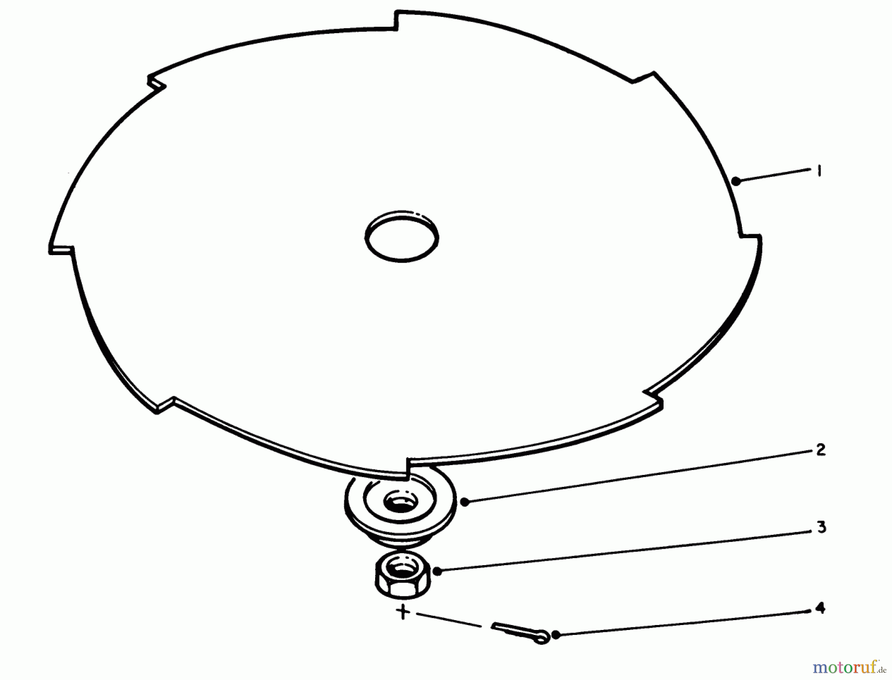  Toro Neu Trimmers, String/Brush 51644 (TC 4000) - Toro TC 4000 Gas Trimmer, 1985 (5000001-5999999) METAL BLADE ADAPTER KIT (OPTIONAL)