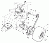 Mähdecks 30144 - Toro 44" Side Discharge Mower (SN: 5000001 - 5999999) (1985) Spareparts AXLE ASSEMBLY