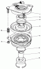 Mähdecks 30144 - Toro 44" Side Discharge Mower (SN: 5000001 - 5999999) (1985) Spareparts CLUTCH ASSEMBLY NO. 54-3200