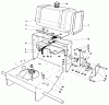 Mähdecks 30144 - Toro 44" Side Discharge Mower (SN: 5000001 - 5999999) (1985) Spareparts FRAME ASSEMBLY