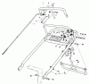 Mähdecks 30144 - Toro 44" Side Discharge Mower (SN: 5000001 - 5999999) (1985) Spareparts HANDLE ASSEMBLY