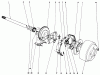 Mähdecks 30555 - Toro 52" Side Discharge Mower, Groundsmaster 200 Series (SN: 30001 - 39999) (1983) Spareparts BRAKE ASSEMBLY