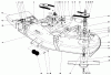 Mähdecks 30555 - Toro 52" Side Discharge Mower, Groundsmaster 200 Series (SN: 30001 - 39999) (1983) Spareparts CUTTING UNIT MODEL NO. 30555 #1