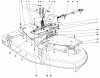 Mähdecks 30555 - Toro 52" Side Discharge Mower, Groundsmaster 200 Series (SN: 30001 - 39999) (1983) Spareparts CUTTING UNIT MODEL NO. 30555 #3