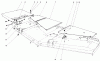 Mähdecks 30555 - Toro 52" Side Discharge Mower, Groundsmaster 200 Series (SN: 30001 - 39999) (1983) Spareparts CUTTING UNIT MODEL NO. 30562 #2