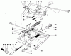 Mähdecks 30555 - Toro 52" Side Discharge Mower, Groundsmaster 200 Series (SN: 30001 - 39999) (1983) Spareparts DELUXE SEAT KIT MODEL NO. 30786 #2