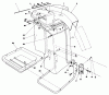 Mähdecks 30555 - Toro 52" Side Discharge Mower, Groundsmaster 200 Series (SN: 30001 - 39999) (1983) Spareparts GRASS COLLECTION SYSTEM MODEL NO. 30557 (FOR CUTTING UNIT MODEL 30555) #3