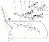 Mähdecks 30555 - Toro 52" Side Discharge Mower, Groundsmaster 200 Series (SN: 30001 - 39999) (1983) Spareparts V-PLOW INSTALLATION NO. 30755 (OPTIONAL)