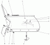 Mähdecks 30555 - Toro 52" Side Discharge Mower, Groundsmaster 200 Series (SN: 30001 - 39999) (1983) Spareparts V-PLOW MODEL NO. 30750 (OPTIONAL)