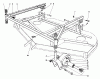 Mähdecks 30544 - Toro 44" Side Discharge Mower, Groundsmaster 120 (SN: 700001 - 799999) (1987) Spareparts CUTTING UNIT MODEL NO. 30768 #3