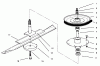 Mähdecks 30133 - Toro 32" Recycler Mower (SN: 490001 - 490500) (1994) Spareparts DRIVE SPINDLE ASSEMBLY