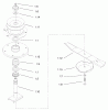 Mähdecks 30135 - Toro 36" SFS Side Discharge Mower (SN: 200000001 - 200999999) (2000) Spareparts SPINDLE HOUSING ASSEMBLY NO. 54-7781