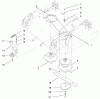 Mähdecks 30135 - Toro 36" Side Discharge Mower (SN: 790001 - 799999) (1997) Spareparts SPINDLE AND IDLER ASSEMBLY