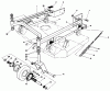 Mähdecks 30136 - Toro 36" Side Discharge Mower (SN: 3900001 - 3999999) (1993) Spareparts CARRIER FRAME ASSEMBLY