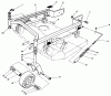 Mähdecks 30136 - Toro 36" Side Discharge Mower (SN: 4000001 - 4999999) (1984) Spareparts 36" CARRIER FRAME MODEL NO. 30136