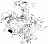 Mähdecks 30136 - Toro 36" Side Discharge Mower (SN: 8000001 - 8999999) (1988) Spareparts CUTTING UNIT ASSEMBLY