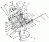 Mähdecks 30137 - Toro 37" Recycler Mower (SN: 390001 - 399999) (1993) Spareparts COVER & PULLEY ASSEMBLY