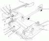 Mähdecks 30138 - Toro 36" Side Discharge Mower (SN: 890001 - 899999) (1998) Spareparts DECALS, BAFFLES AND ATTACHING PARTS