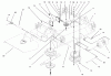 Mähdecks 30138 - Toro 92cm Side Discharge Mower (SN: 240000001 - 240999999) (2004) Spareparts DECK AND PULLEYS ASSEMBLY