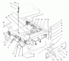 Mähdecks 30138 - Toro 92cm Side Discharge Mower (SN: 240000001 - 240999999) (2004) Spareparts FRAME BELT AND WHEEL ASSEMBLY