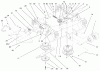 Mähdecks 30138 - Toro 92cm Side Discharge Mower (SN: 990001 - 999999) (1999) Spareparts DECK AND PULLEYS ASSEMBLY