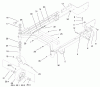 Mähdecks 30139 - Toro 37" Recycler Mower (SN: 220000001 - 220999999) (2002) Spareparts CARRIER FRAME ASSEMBLY