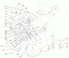 Mähdecks 30139 - Toro 37" Recycler Mower (SN: 220000001 - 220999999) (2002) Spareparts PULLEY, DECK AND COVER ASSEMBLY