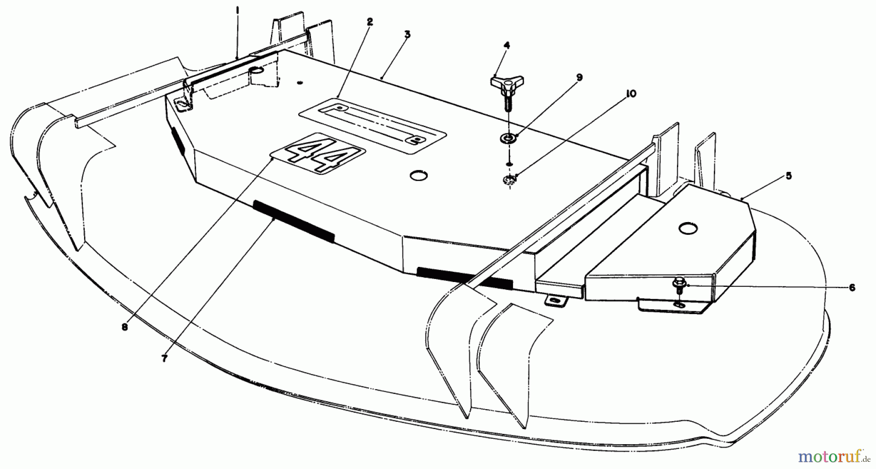  Mähdecks 30144 - Toro 44