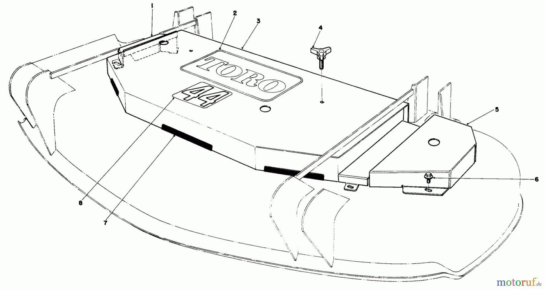  Mähdecks 30144 - Toro 44