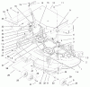 Mähdecks 30147 - Toro 112cm Side Discharge Mower (SN: 200000001 - 200999999) (2000) Spareparts DECK AND COVER ASSEMBLY