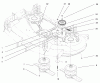 Mähdecks 30149 - Toro 44" Side Discharge Mower (SN: 210000001 - 210999999) (2001) Spareparts SPINDLE AND IDLERS ASSEMBLY