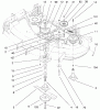 Mähdecks 30149 - Toro 44" Side Discharge Mower (SN: 990001 - 999999) (1999) Spareparts SPINDLE AND IDLERS ASSEMBLY
