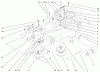 Mähdecks 30151 - Toro 52" Side Discharge Mower (SN: 200000001 - 200999999) (2000) Spareparts DECK & SPINDLE ASSEMBLIES