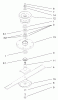Mähdecks 30151 - Toro 52" Side Discharge Mower (SN: 220000001 - 220999999) (2002) Spareparts CENTER SPINDLE ASSEMBLY