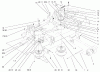 Mähdecks 30151 - Toro 52" Side Discharge Mower (SN: 220000001 - 220999999) (2002) Spareparts DECK & SPINDLE ASSEMBLIES