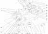 Mähdecks 30151 - Toro 52" Side Discharge Mower (SN: 990001 - 999999) (1999) Spareparts DECK AND SPINDLE ASSEMBLY