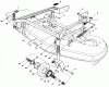 Mähdecks 30152 - Toro 52" Side Discharge Mower (SN: 900001 - 999999) (1989) Spareparts CARRIER FRAME ASSEMBLY